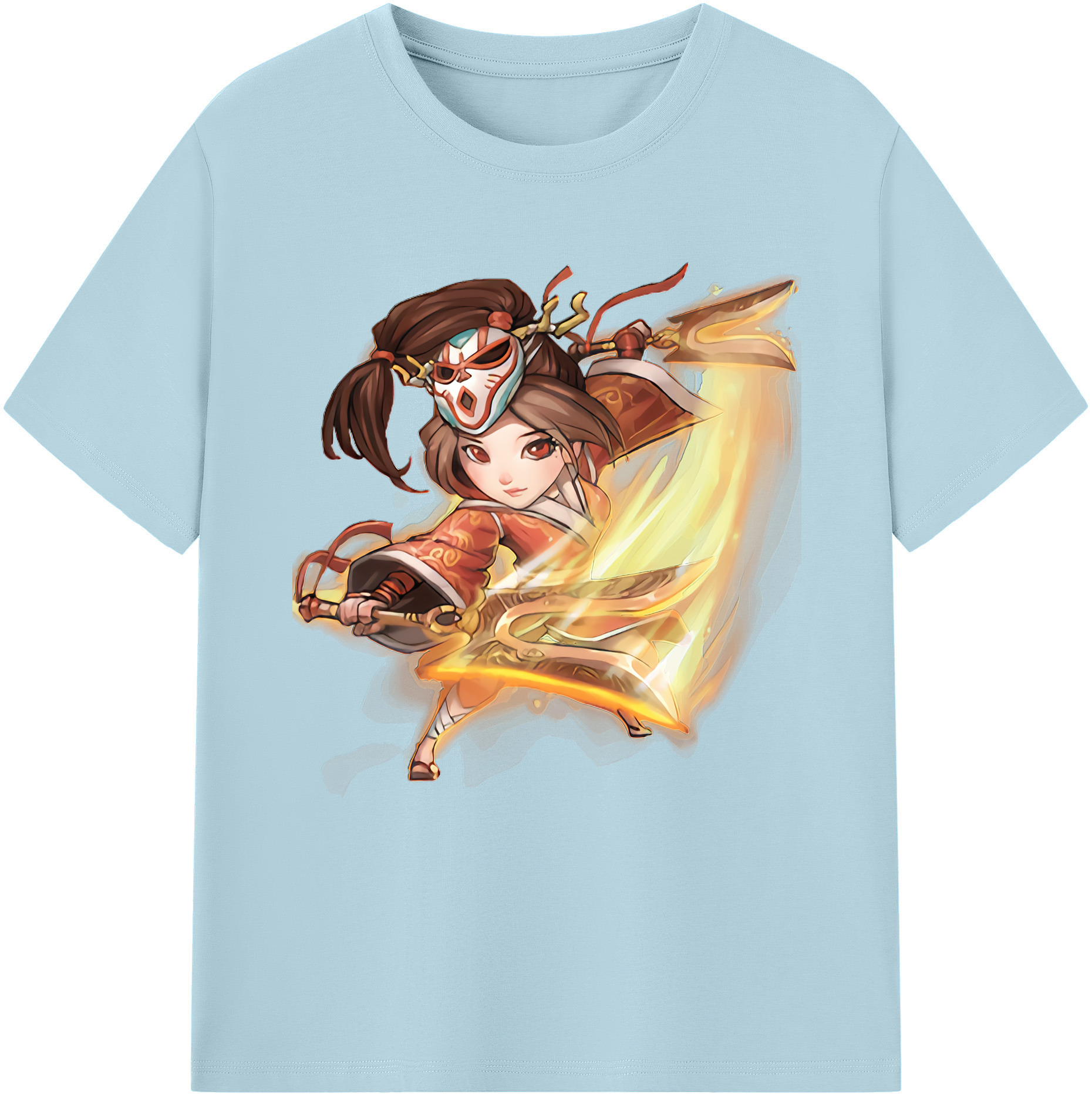 リーグ・オブ・レジェンド League of Legends LOL 綿100％半袖Tシャツ（フロントプリント）